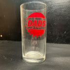 Vintage Dads Root Beer bottle Cap Soda Fountain Glass Cup Red ACL