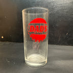 Vintage Dads Root Beer bottle Cap Soda Fountain Glass Cup Red ACL