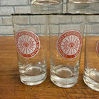 (5) Vintage 1960s University of Wisconsin UW Alumni Glasses Sigillum Lumen Eye