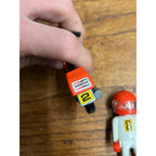Playmobil Vintage 1988 Geobra Motorcycle Dirtbike Racer w/ Rider Figure