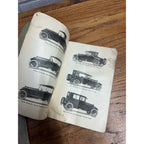 Vintage Paperback Reference Book Buick Motor Company 1923 Six Cylinder Series Automobiles Flint, Michigan