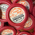 Milk Bottle Cap - Creamland Dairy Products Farm - Oshkosh Wisconsin WI Wis - Advertising