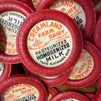 Milk Bottle Cap - Creamland Dairy Products Farm - Oshkosh Wisconsin WI Wis - Advertising