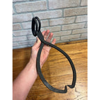 Antique Vintage Ice Block or Log Carrying Tongs Farm Tool 14" Steel Black
