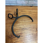 Antique Vintage Ice Block or Log Carrying Tongs Farm Tool 14" Steel Black