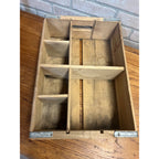 Vintage 1970s Coke Coca Cola Soda 12 Bottle 32oz Wooden Wood Crate Carrier