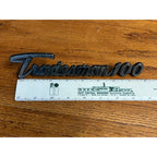 Vintage Dodge Tradesman 100 Van Emblem Badges Script Lot (2) OEM Original Parts