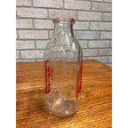Vintage Bridgeman Dairy Milk Bottle Quart Pyro ACL Duluth MN Minn Minnesota