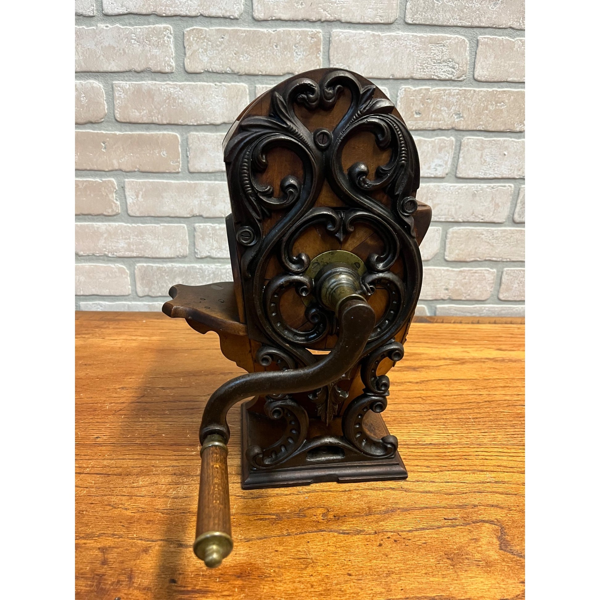 Antique 1800s German Vegetable Beans Slicer Kitchen Mill Tool Primitive
