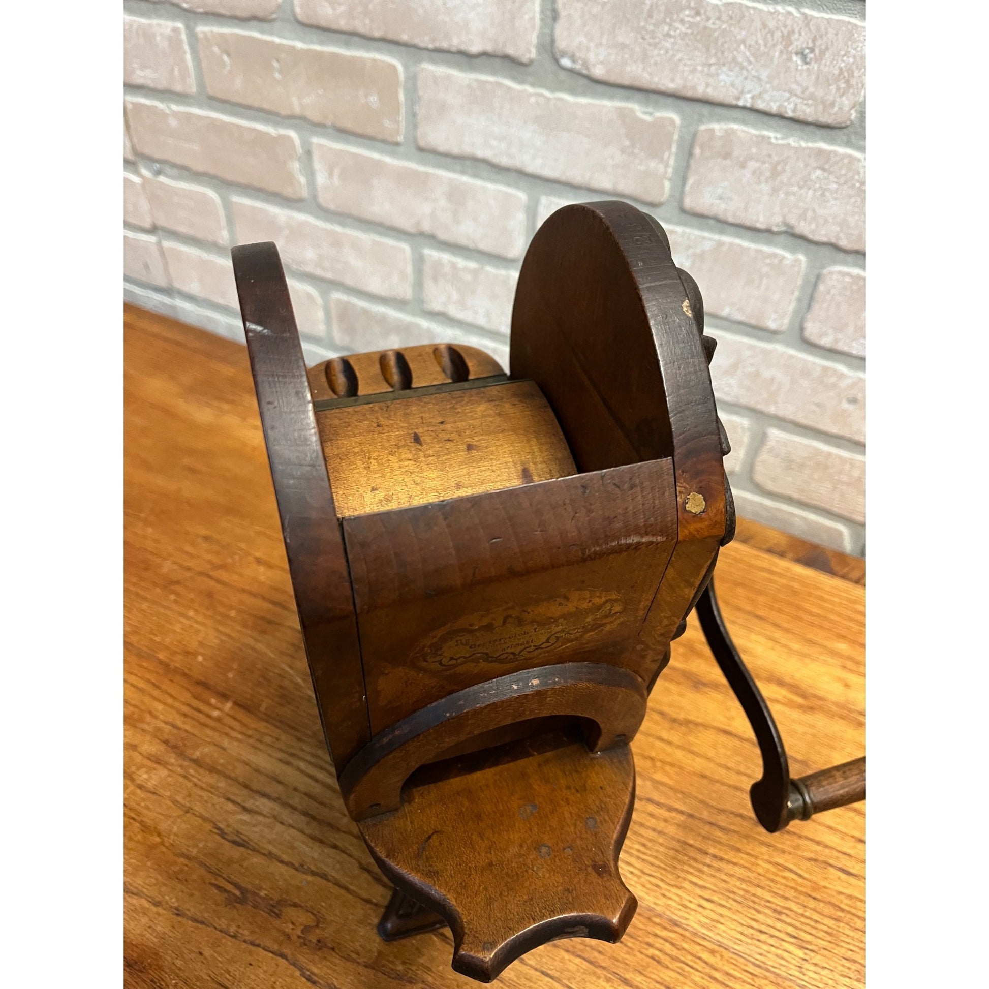 Antique 1800s German Vegetable Beans Slicer Kitchen Mill Tool Primitive