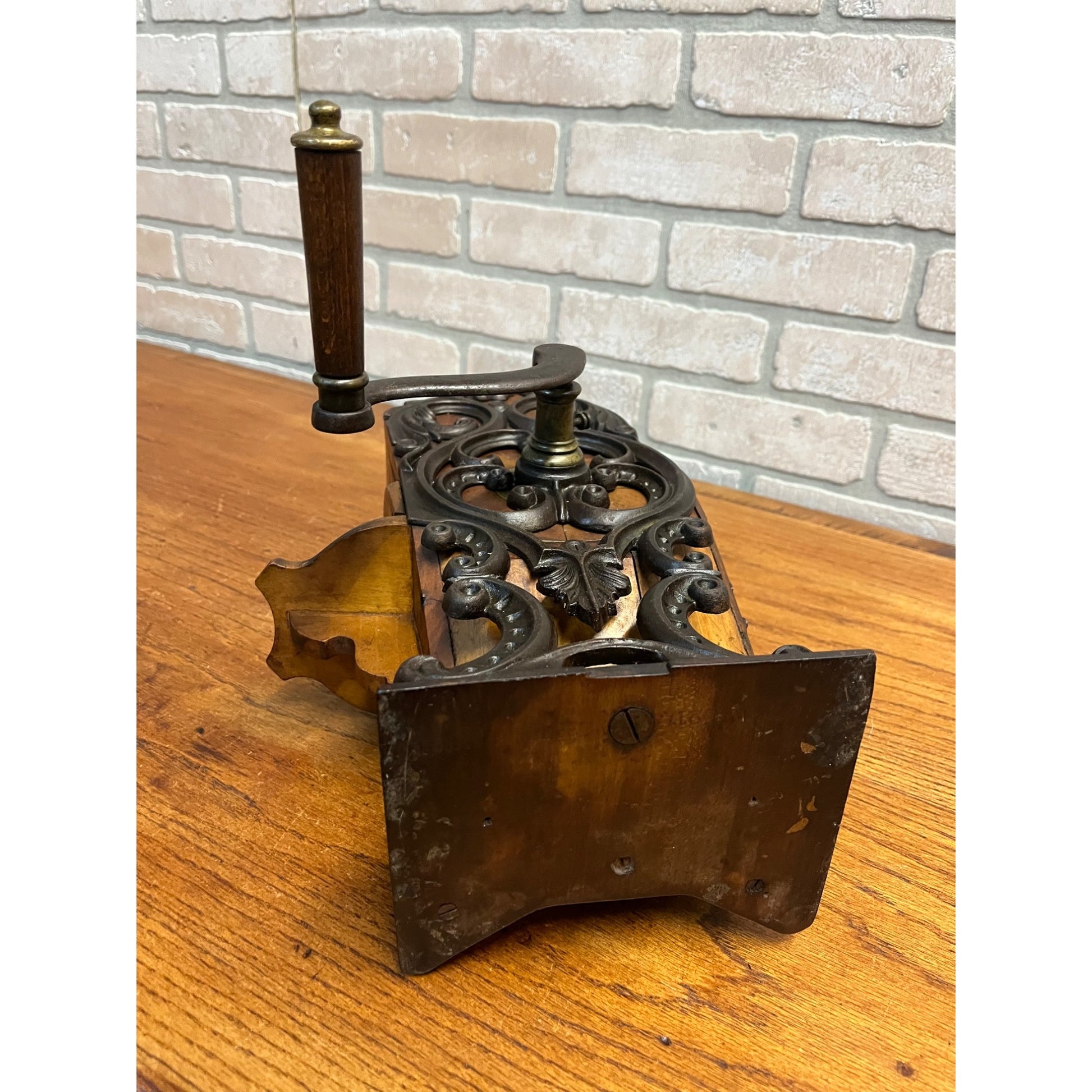 Antique 1800s German Vegetable Beans Slicer Kitchen Mill Tool Primitive