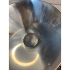 Vintage 1960s MCM Stainless Steel Large Salad Serving Bowl Gabis Sweden 13.75"