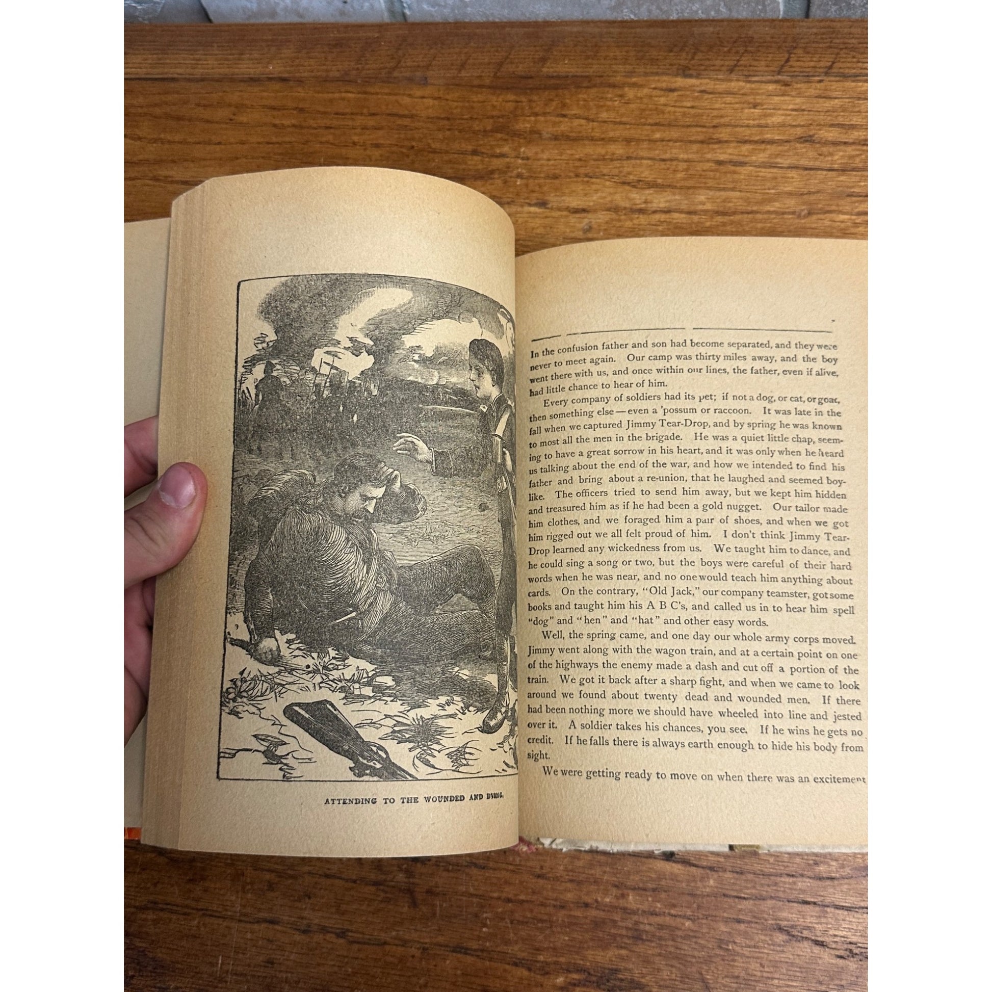 Antique 1880s Boys Book of Adventures Illustrated M.A. Donohue Hardcover