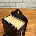 Vintage Early 1900s Siren Hatchery Wisconsin Match Holder Tin Advertising Sign