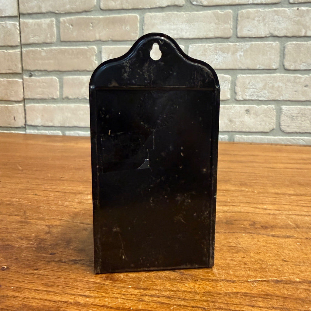 Vintage Early 1900s Siren Hatchery Wisconsin Match Holder Tin Advertising Sign