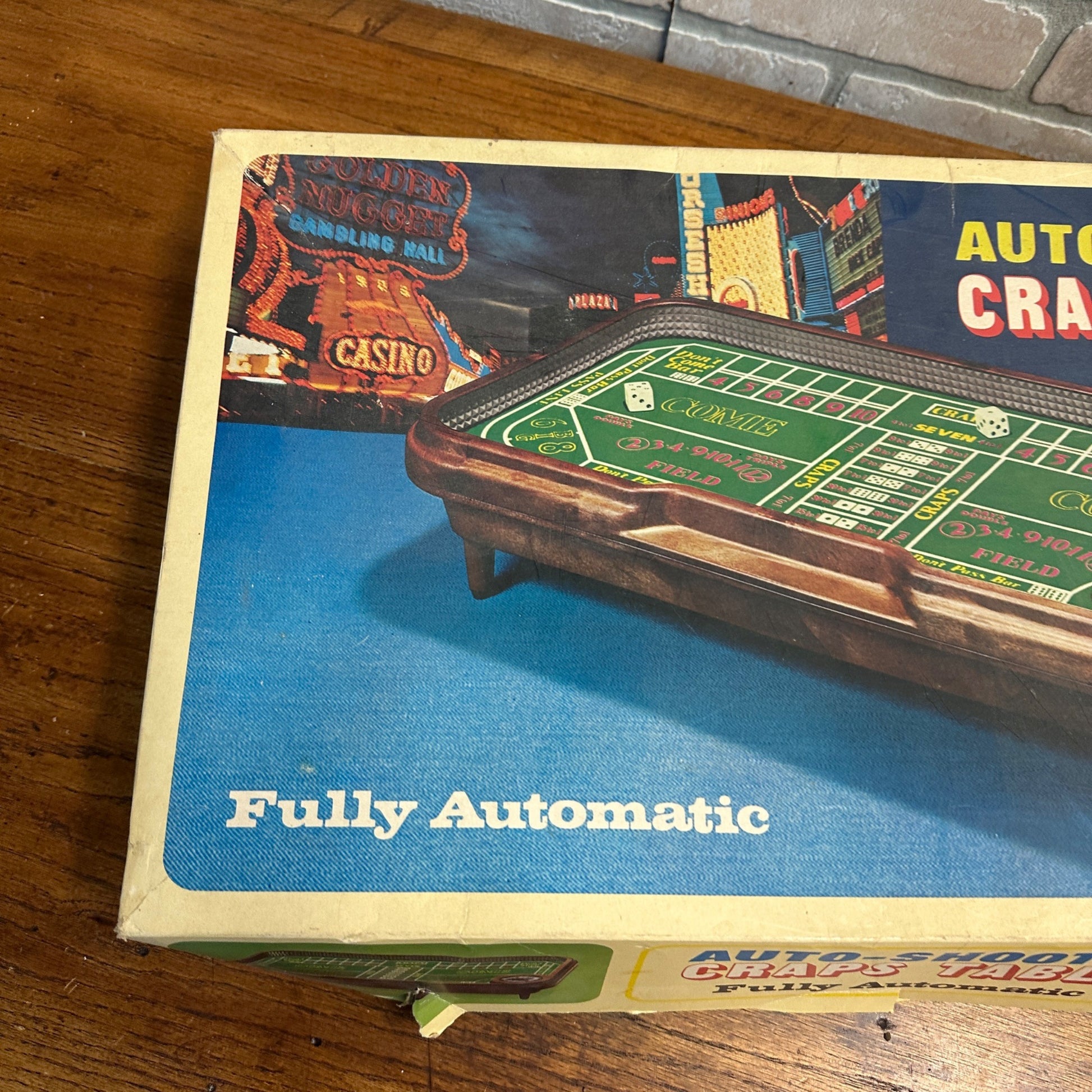 Vintage Waco Auto-Shooter Craps Table Automatic Dice Roller - Works Great