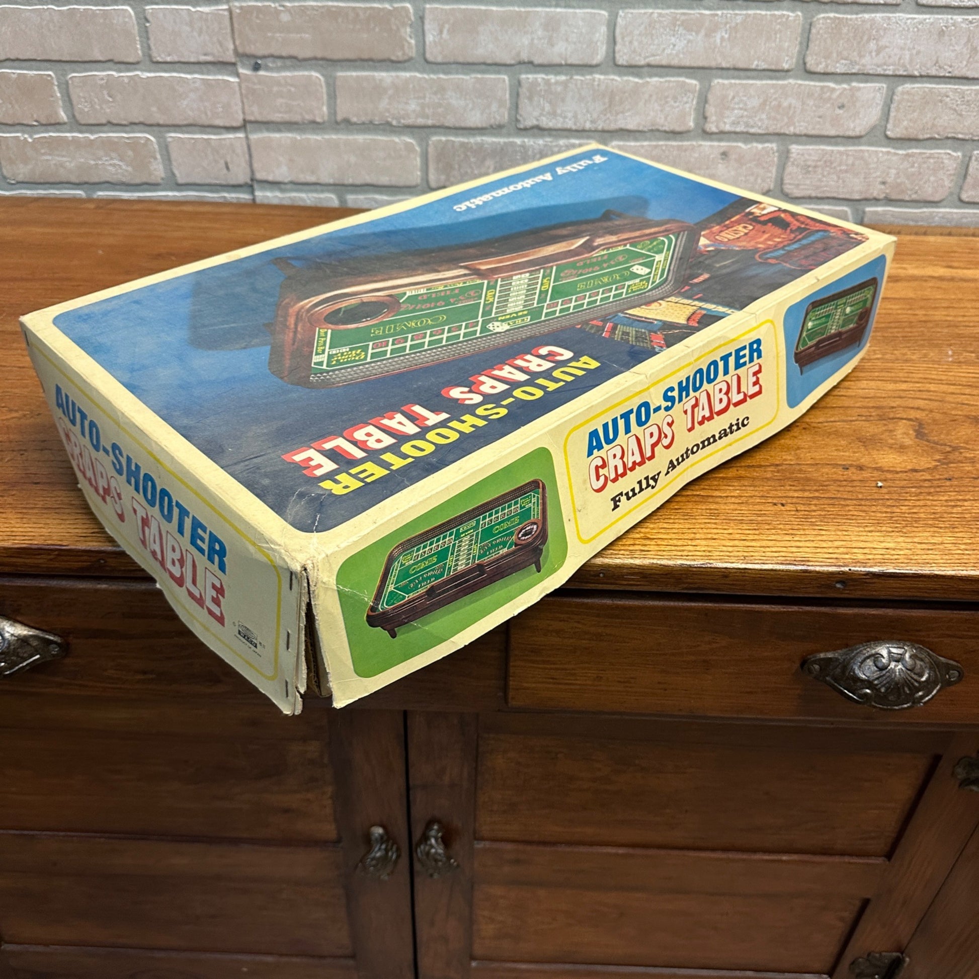 Vintage Waco Auto-Shooter Craps Table Automatic Dice Roller - Works Great