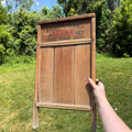 Antique Primitive Wooden National Washboard Laundry Room Decor No 829