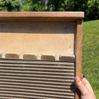 Antique Primitive Wooden National Washboard Laundry Room Decor No 829