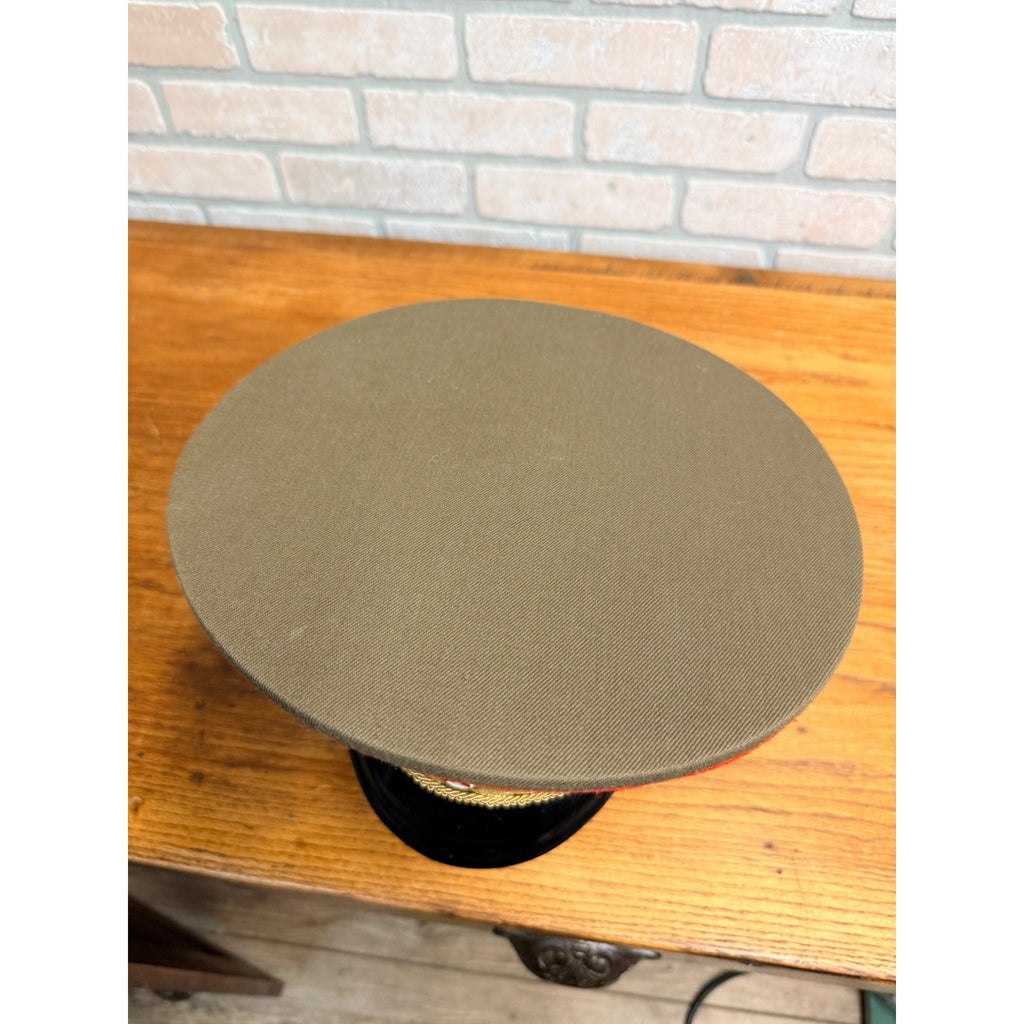 Original USSR Soviet Russian Army Officer Parade Uniform Hat Military Cap 56