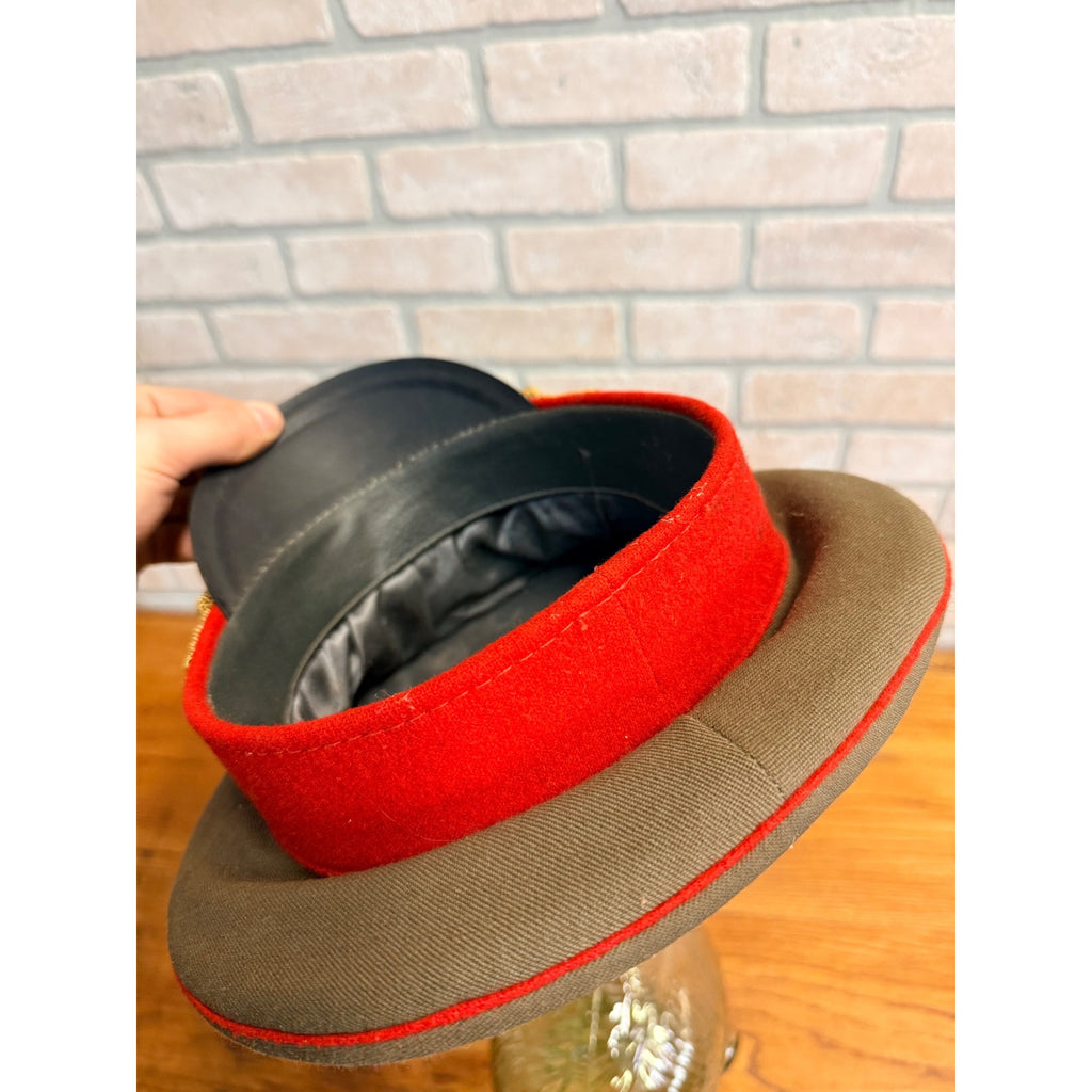Original USSR Soviet Russian Army Officer Parade Uniform Hat Military Cap 56