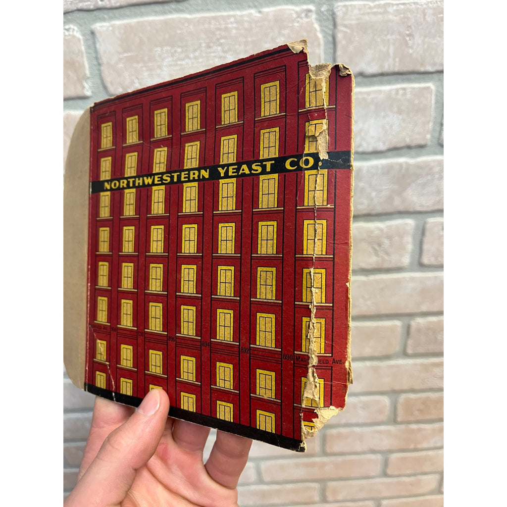 Original Northwestern Yeast Co. Box Lid Litho Chicago Illinois