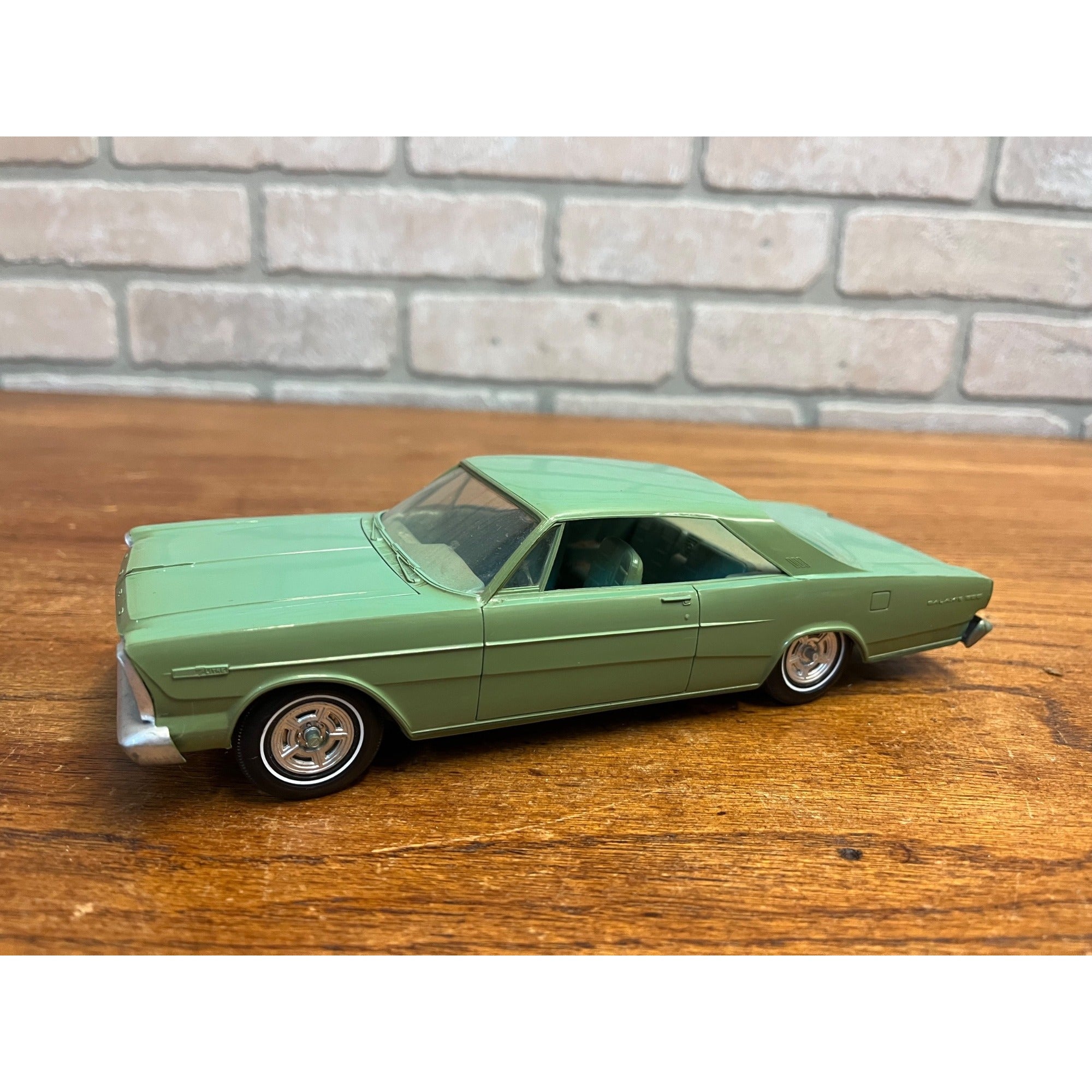 Original Promo Dealer Model Car 1966 Seafoam Green Hardtop Ford Galaxie 500