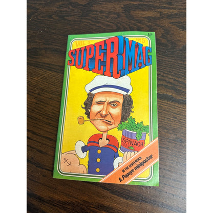 Vintage 1981 SuperMag Magazine with Robin Williams POPEYE Cover Volume 5 No. 5