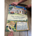 1920s Advertising Calendar Poster Fuller Goodman Farm Barn Dairy Scene