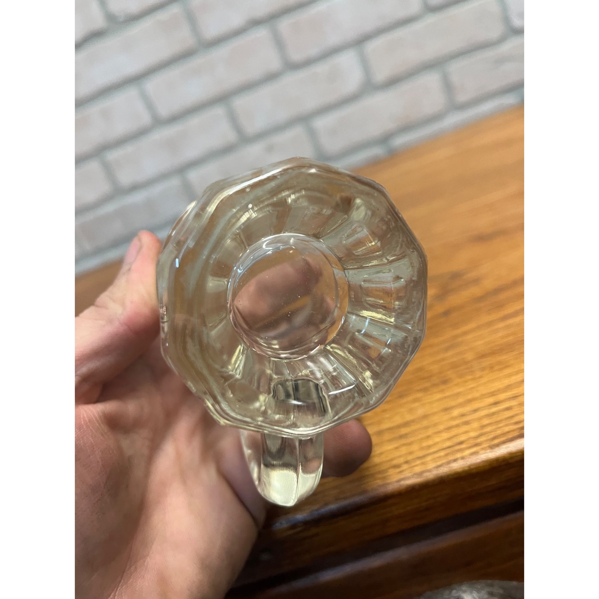 Vintage Lot (2)  A &W Baby Root Beer Mugs Raised Letters Style + ACL 3.25" Tall