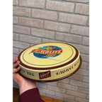 Vintage Schlitz Beer Round Serving Tray "Thank You" Milwaukee Metal 13"