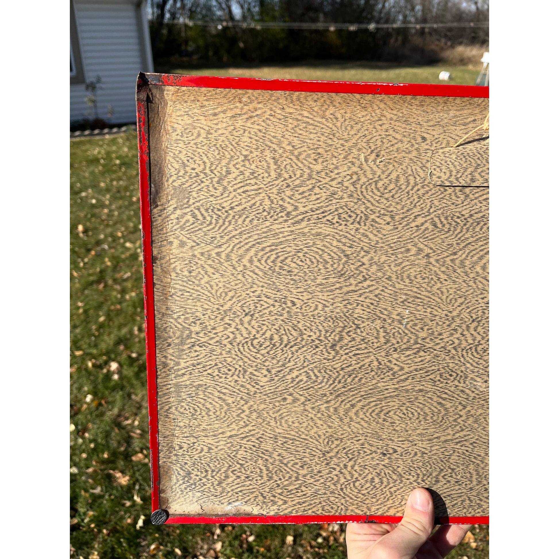 RARE Vintage Early 1900s Charles Cuomo Cheese New York TOC Advertising Sign