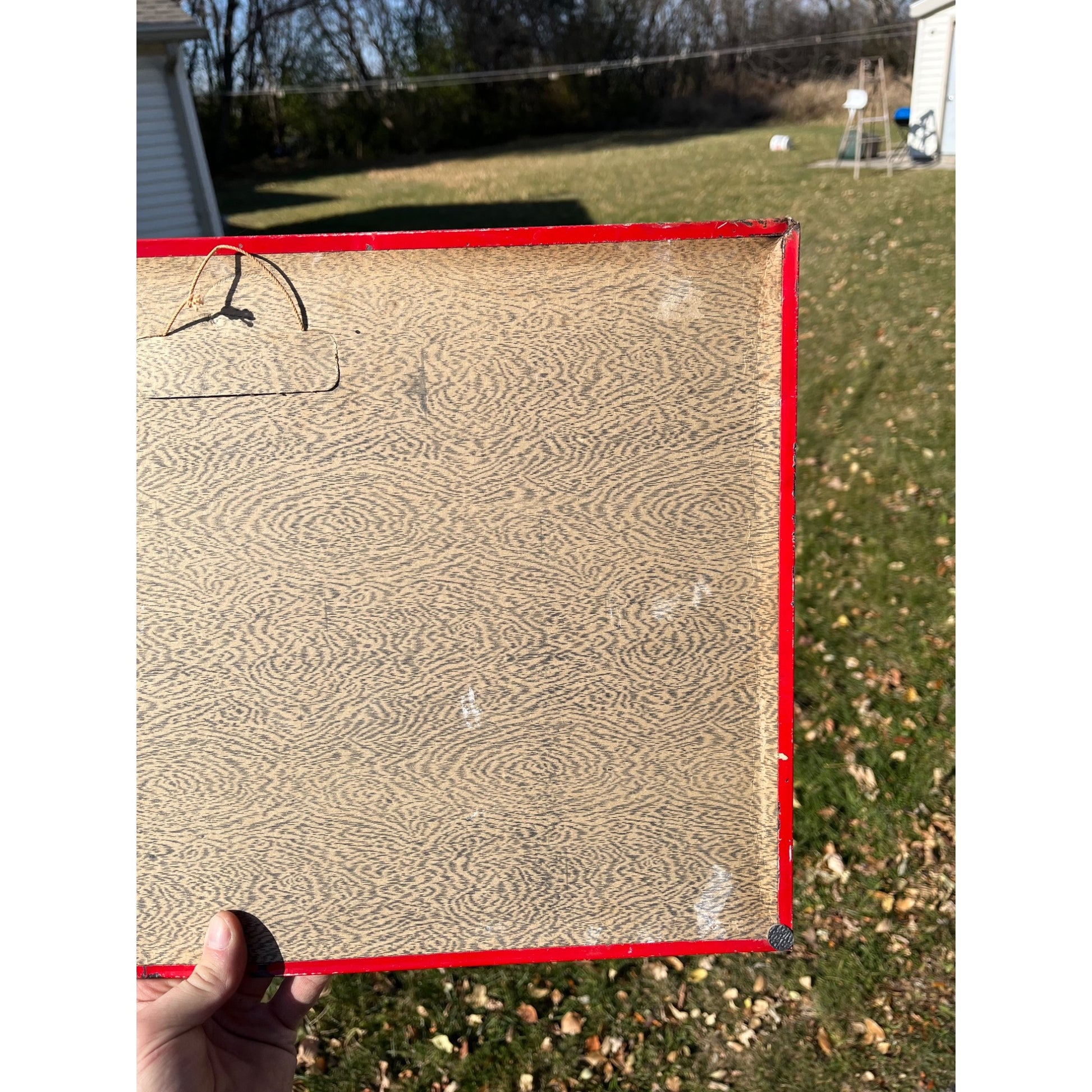 RARE Vintage Early 1900s Charles Cuomo Cheese New York TOC Advertising Sign