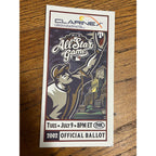 Vintage 2002 Official MLB All-Star Voting Ballot Unused - Milwaukee Brewers