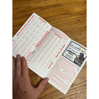 Vintage 2002 Official MLB All-Star Voting Ballot Unused - Milwaukee Brewers