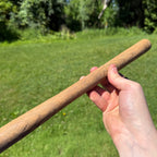 Vintage Rustic Hand-Forged Iron Wood Harvesting Tool Cleaver Logging Tool 1800s