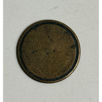 RARE 1900s August Krueger Bar Tavern Trade Token Brass Dodge County Wisconsin WI