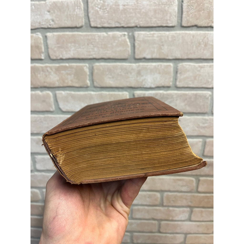 The Universal Assistant or 1,000,000 Industrical Facts Hardcover Book Antique