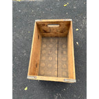 Vintage Jung Brewing Co. Random Lake WI Wooden Beer Crate Bottle Case