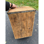 Vintage Jung Brewing Co. Random Lake WI Wooden Beer Crate Bottle Case