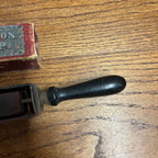 Vintage 1900s J.R. TORREY'S Razor Hone and strop Combination with Sleeve/ Box