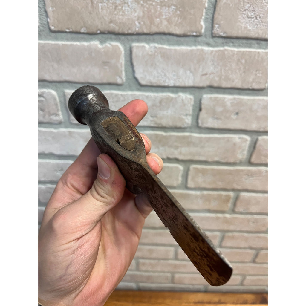 Vintage C. Hammond Philadelphia Single Bit Axe Head 1lb Hammer Lathing Tool
