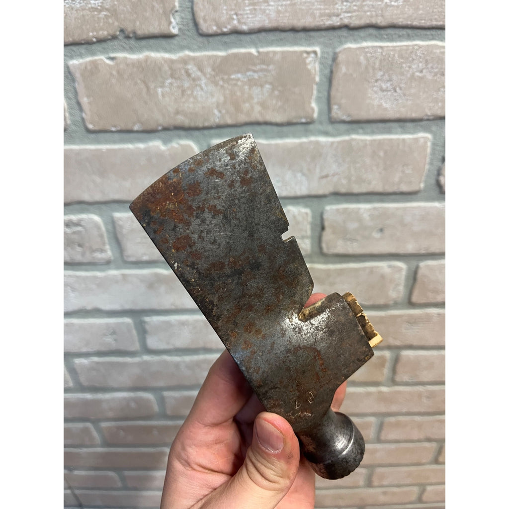Vintage C. Hammond Philadelphia Single Bit Axe Head 1lb Hammer Lathing Tool