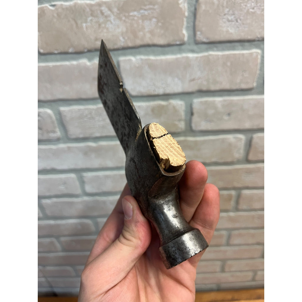 Vintage C. Hammond Philadelphia Single Bit Axe Head 1lb Hammer Lathing Tool
