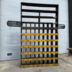 Vintage Industrial Wooden parts Divider Cubbies Bin Cabinet Steampunk