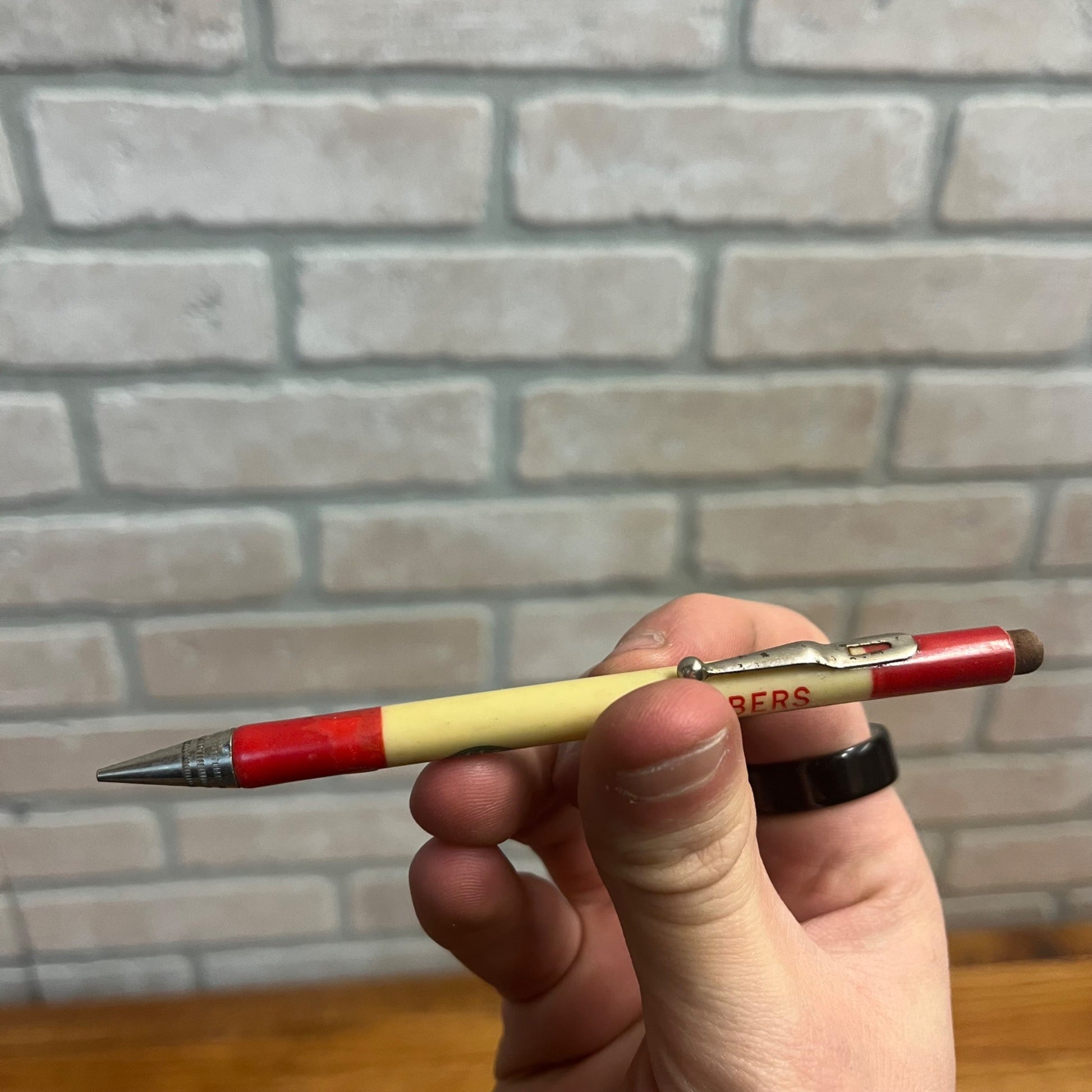 Vintage Sinclair Oil Service Station Advertising Pencil - Armstrong Wisconsin