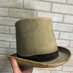 Original 1888 Grover Cleveland & Thurman Campaign Stove Top Felt Hat