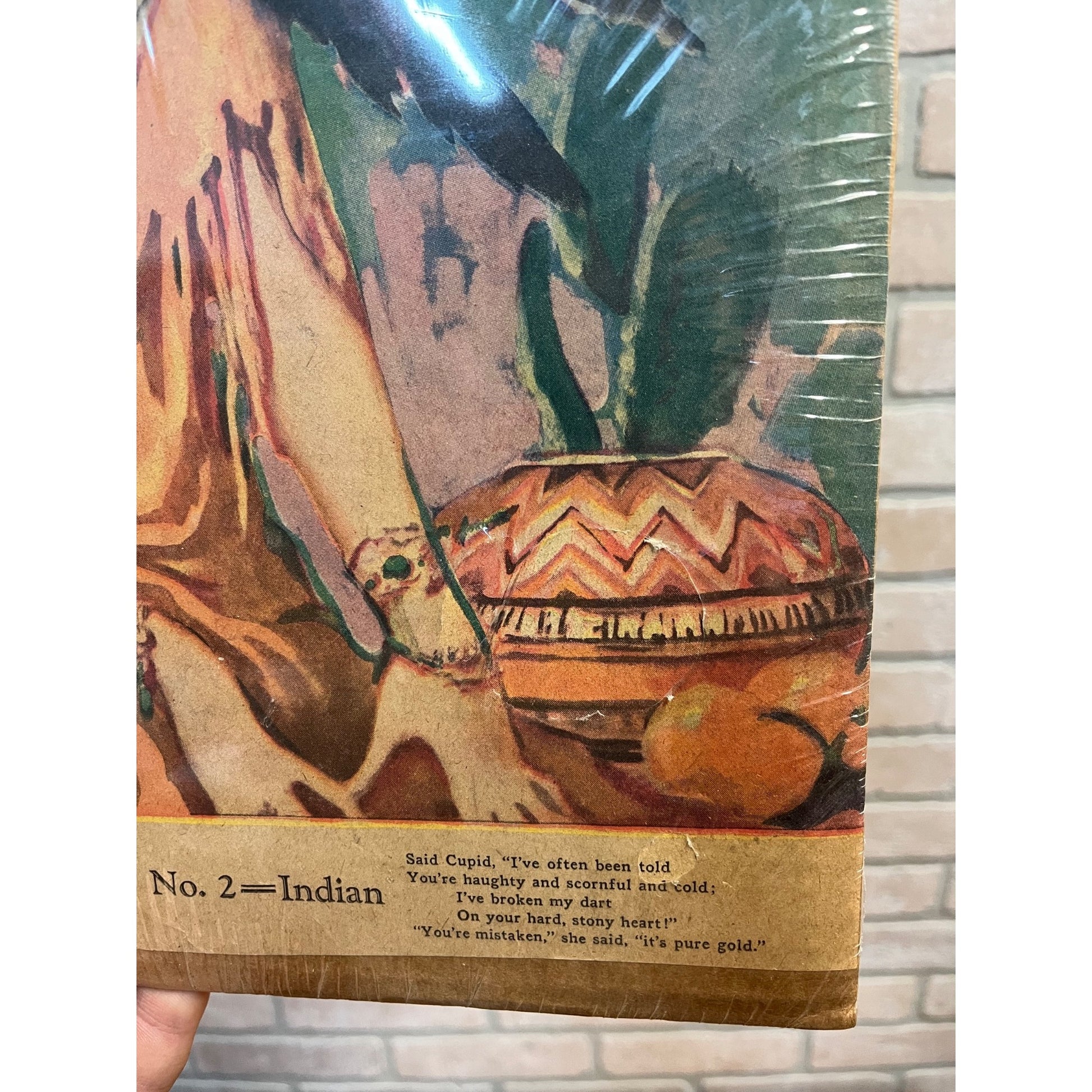 Vintage Henry Clive Art Deco Litho Prints Pinup Girls Indian & Egyptian