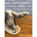 Vintage Norleans A. Santini Hunting Dog Sculpture Irish Setter Pointing Dog Made In Italy