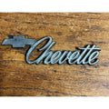 Vintage 1970s - 1980s Chevrolet CHEVY CHEVETTE Bowtie Logo EMBLEM Plastic